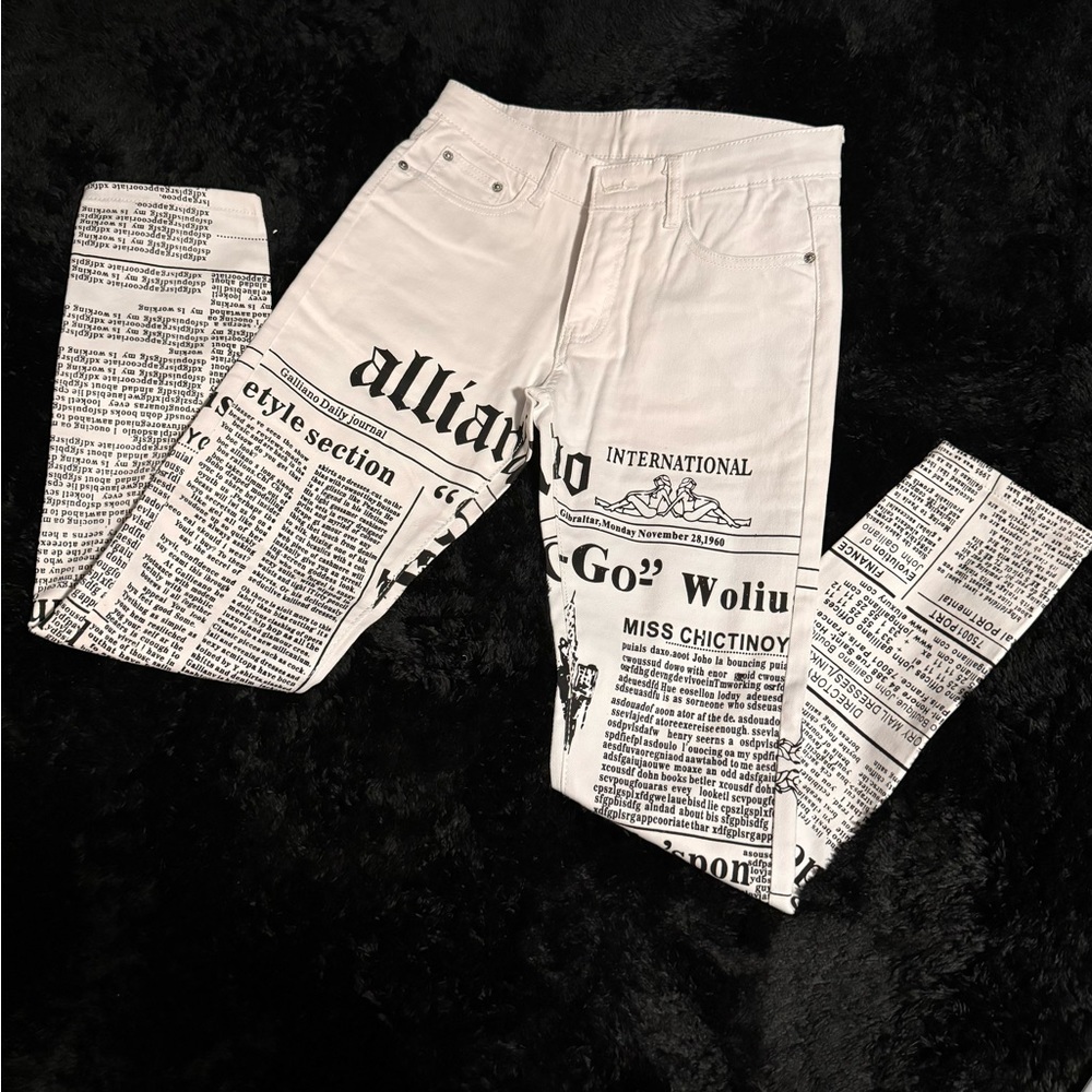Newspaper Jeans